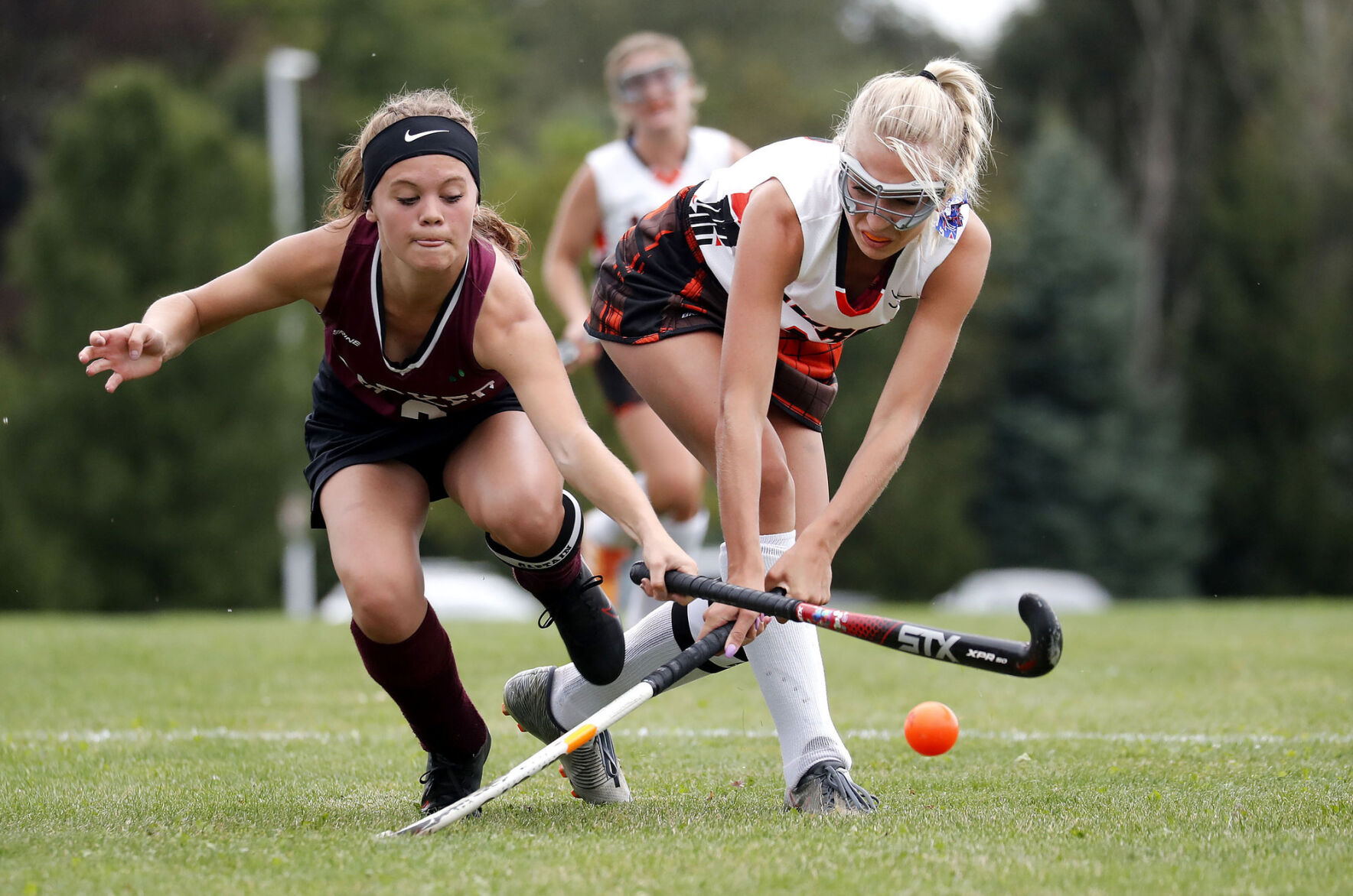 Akron defeats Barker, 4-0, in field hockey